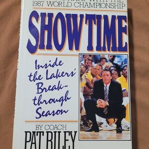 First Printing ShowTime By Pay Riley First edition Hardcover Book 1988